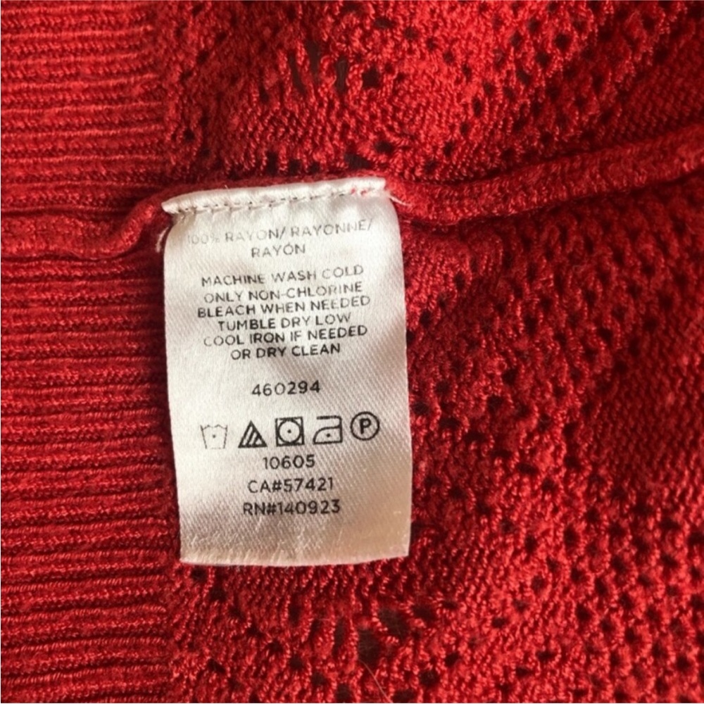 LOFT Coral Open Cardigan - Picture 5 of 5